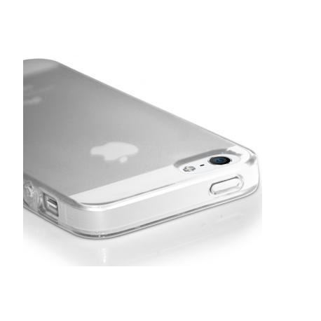 SILICONE ARRIERE TRANSPARENTE POUR IPHONE 5/5S/SE