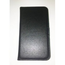 HOUSSE ETUI FOLIO NOIRE AVEC PORTE CARTE FASHION CASE POUR IPHONE 4 SOUS BOITE BLISTER 