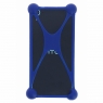 BUMPER  SILICONE UNIVERSEL BLEU  POUR SMARTPHONE