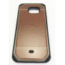 COQUE ARRIERE SAMSUNG GALAXY S7 EGDGE  RENFORCEE COUTURE MARRON