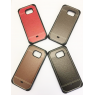 COQUE ARRIERE SAMSUNG GALAXY S7 EGDGE  RENFORCEE COUTURE MARRON