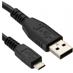 CABLE USB MICRO USB NOIR EN VRAC COMPATIBLE SAMSUNG 