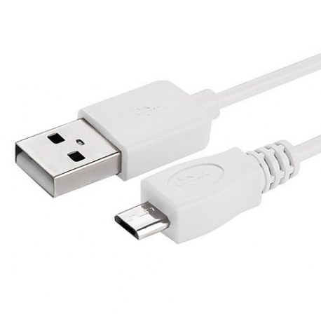 Câble USB Samsung Galaxy Y smartphone - Micro USB Blanc - France