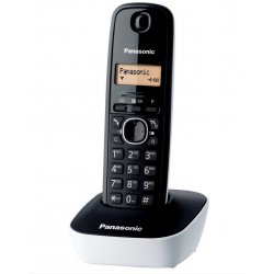 TELEPHONE NUMERIQUE SANS FIL PANASONIC KX-TG1611 BLANC 