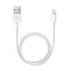 CABLE USB/LIGHTNING IPHONE 5 A 14 BLANC