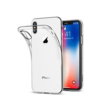 COQUE SILICONE SOUPLE TRANSPAPRENTE POUR IPHONE X