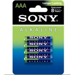 PILES SONY AAA PAR 4 SOUS BLISTER