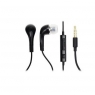 KIT PIETON UNIVERSEL INTRA AURICULAIRE JACK 3,5 MM AVEC MICRO ET TELECOMMANDE NOIR VRAC