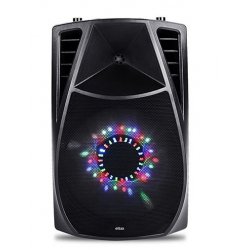 HAUT PARLEUR PORTABLE ELTAX BT 12 350 WATT LUMINEUX