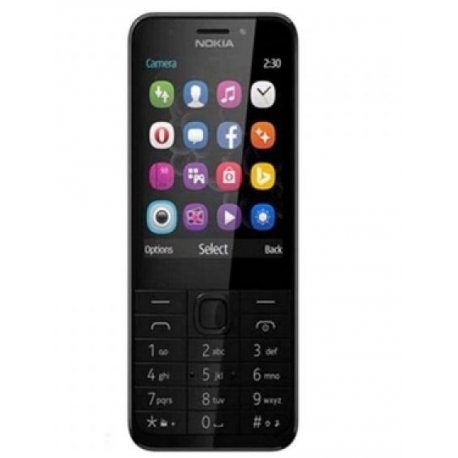 TELEPHONE PORTABLE NOKIA 230 DUAL SIM ECRAN 2,8 '' PHOTO 2MP GRIS FONCE 