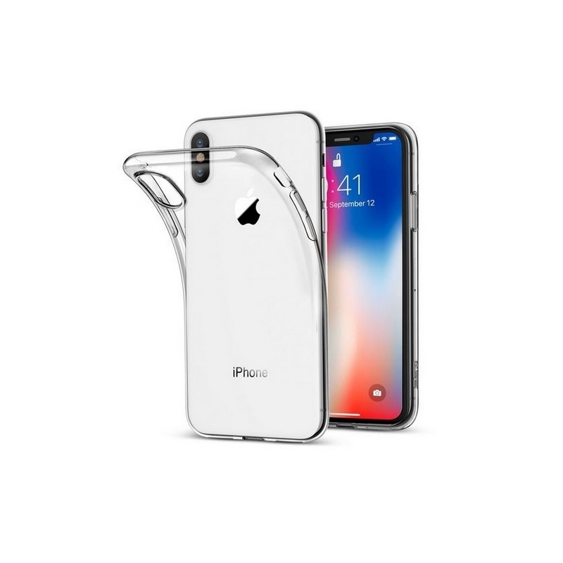 coque iphone xs max silicone mou