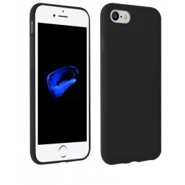 COQUE SILICONE SOUPLE IPHONE 7/8 NOIRE