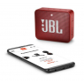 HAUT PARLEUR BLUETOOTH JBL GO2 PORTABLE  ETANCHE IPX7 ROUGE