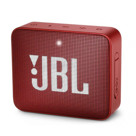 HAUT PARLEUR BLUETOOTH JBL GO2 PORTABLE  ETANCHE IPX7 ROUGE