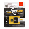 CARTE MEMOIRE IMRO CARD MICRO SDHC 8 GIGA CLASS 10 + SUPPORT SD