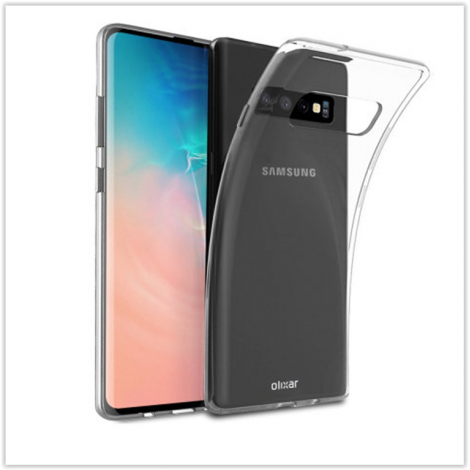 COQUE SILICONE SOUPLE  SAMSUNG GALAXY  S10 TRANSPARENTE