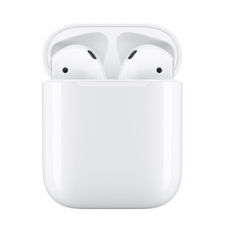 AIRPODS 2 ORIGINE APPLE AVEC BOITIER DE CHARGE BLANC