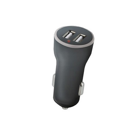 CHARGEUR  ALLUME CIGARE 2 USB 1,4 A SETTY NOIR