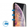 FILM IPHONE XS MAX VERRE TREMPE 9 H BORDS NOIRS