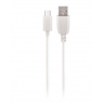 CABLE USB MICRO USB MAXLIFE 1A 1 M BLANC SOUS BLISTER