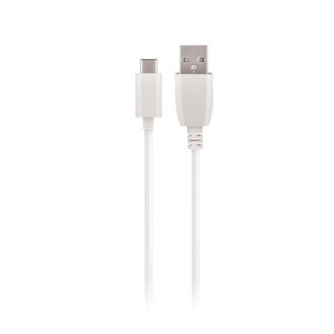 CABLE USB TYPE-C MAXLIFE 1A 1 M BLANC SOUS BLISTER