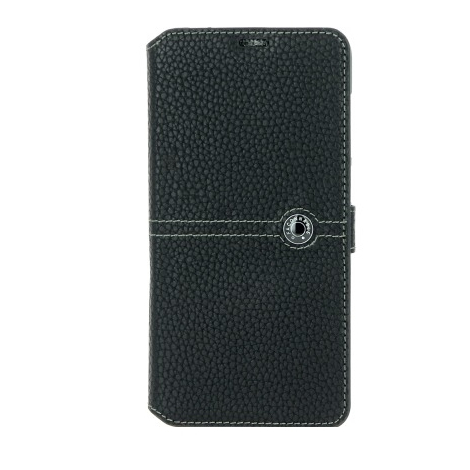 HOUSSE ETUI FOLIO HUAWEI Y7 2019 FACONNABLE NOIRE