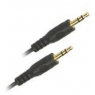 CABLE AUDIO JACK JACK 3,5 MM NOIR SOUS BOITE BLISTER