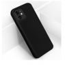 COQUE SILICONE IPHONE 11 PRO 5,8 '' SOFT TOUCH SEMI RIGIDE NOIRE SOUS BLISTER