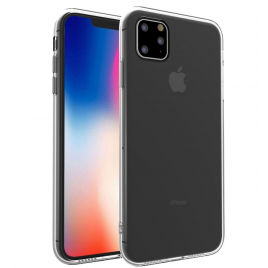 COQUE SILICONE SOUPLE IPHONE 11 PRO MAX 6,5 '' ULTRA FINE TRANSPARENTE