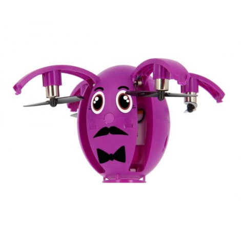 MINI DRONE ENFANT  BLUETOOTH EGG ONE PILOTAGE PAR SMARTPHONE ANDROID & IOS VIOLET