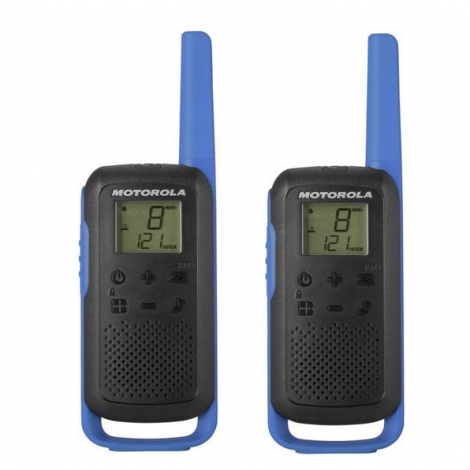 TALKIE WALKIE MOTOROLA T62 GO DISCOVER  NOIR BLEU