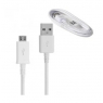 CABLE USB MICRO USB SAMSUNG ORIGINE ECB-DU68WE 1M SYNCHRONISATION ET CHARGE BLANC VRAC