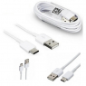 CABLE USB TYPE-C SAMSUNG ORIGINE EP-DN930CWE 1,2 M SYNCHRONISATION ET CHARGE BLANC VRAC