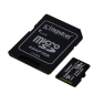 CARTE MEMOIRE 128 GIGA MICRO SD KINGSTON  AVEC ADAPTATEUR 100 MB/S CLASS 10