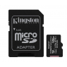 CARTE MEMOIRE 128 GIGA MICRO SD KINGSTON  AVEC ADAPTATEUR 100 MB/S CLASS 10