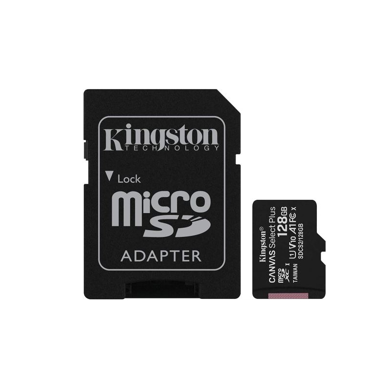 128 Go Carte Mémoire Micro SD 128go Class 10 Adaptateur sd + lecteur de  cartes Jaune - Cdiscount Appareil Photo