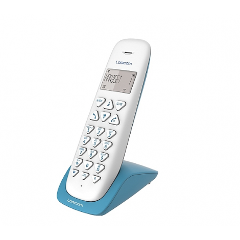 LOGICOM VEGA 150 Téléphone Fixe sans Fil Blanc 