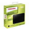 DISQUE DUR TOSHIBA CANVIO BASICS 500 GIGA USB 3.0 NOIR