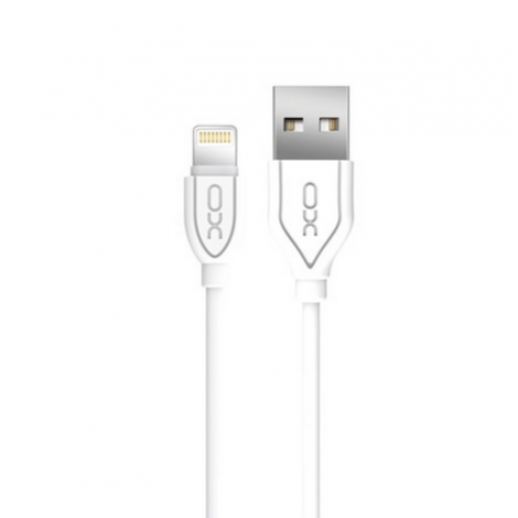 DATA CABLE LIGHTNING BLANC 1METRE 2,1A XO