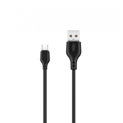 DATA MICRO USB 1METRE NOIR 2,1A  XO