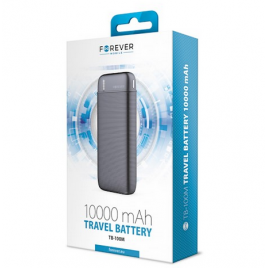 POWER BANK FOREVER 10000MAH NOIRE