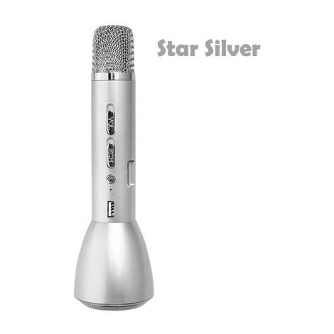 MICRO KARAOKE BLUETOOTH GRIS