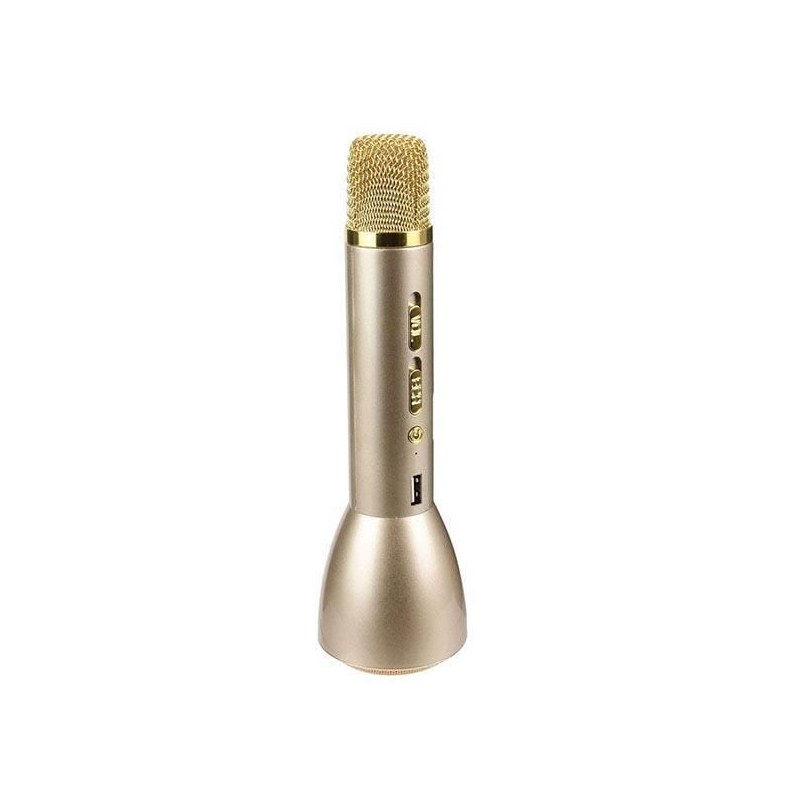 MICRO KARAOKE BLUETOOTH GOLD - Jaclem