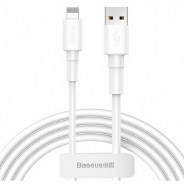 DATA CABLE BASEUS POUR IPHONE / LIGHTNING BLANC