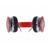 CASQUE FILAIRE REBELTEC CITY ROUGE AVEC MICROCASQUE FILAIRE REBELTEC ROUGE