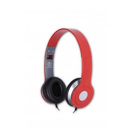 CASQUE FILAIRE REBELTEC CITY ROUGE AVEC MICROCASQUE FILAIRE REBELTEC ROUGE