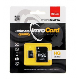 CARTE MEMOIRE IMRO 16G° + ADAPTATEUR