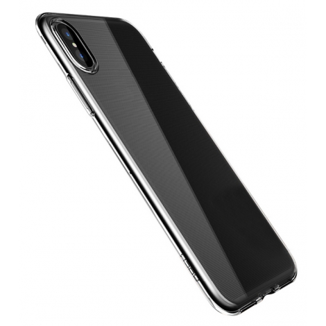 ETUI SILICONE TRANSPARENT POUR IPHONE 11 PRO MAX 6,5P