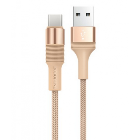 DATA CABLE BOROPHONE TYPE C GOLD