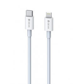 DATA CABLE TYPE C / LIGHTNING DEVIA 3AMPERES FAST CHARGE